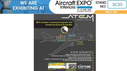 Atem expose ses offres dans l’aviation commerciale à AIX22 ! 