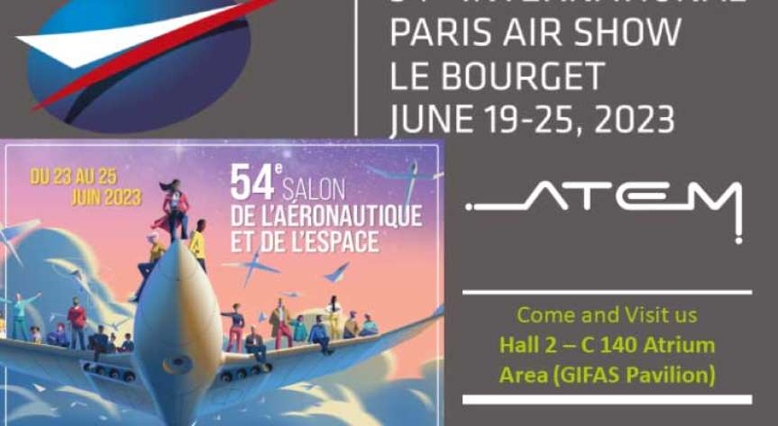 Atem de retour pour la 54ème édition du Salon du Bourget !